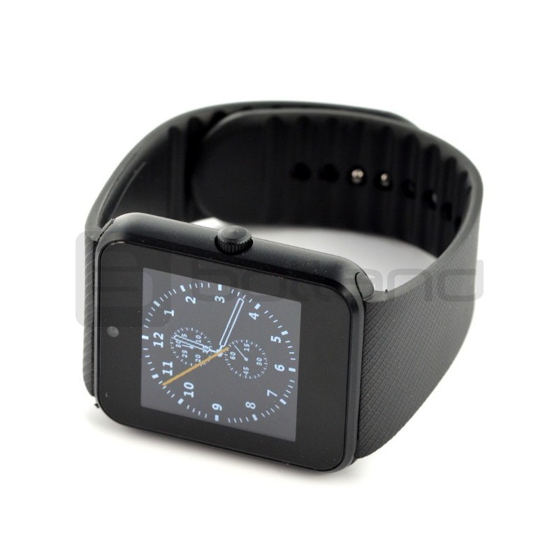 SmartWatch GT08 NFC SIM czarny - inteligetny zegarek z funkcją telefonu