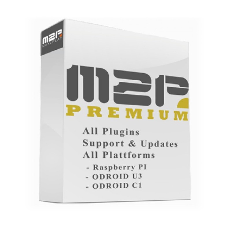 Licencja Premium dla systemu Max2Play dla HiFiBerry i Raspberry
