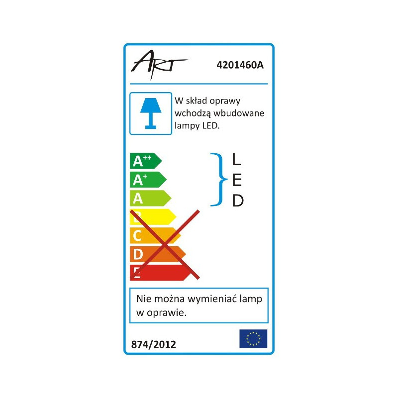 Pasek LED SMD3528 IP65 6W, 60 diod/m, 8mm, biały-ciepły - 25m