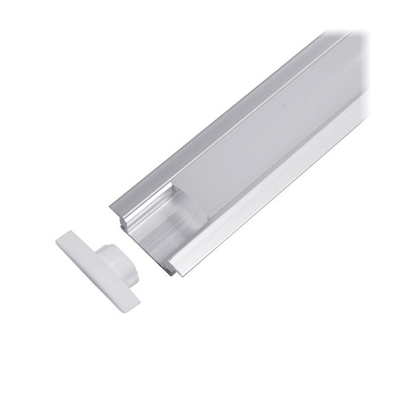Profil aluminiowy ALU B1 do pasków LED - 1m
