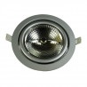 Żarówka LED ART, AR111 z oprawą, G53, 10W, 550lm, barwa ciepła - zdjęcie 2