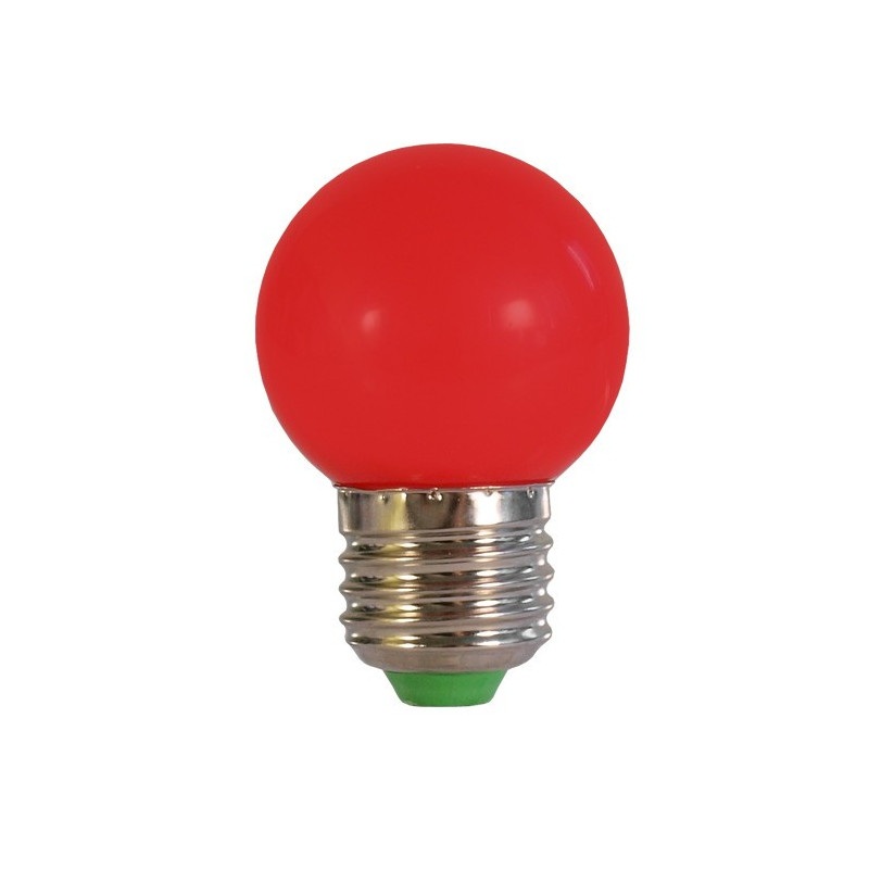 Żarówka LED ART E27, 0,5W, 30lm, czerwona