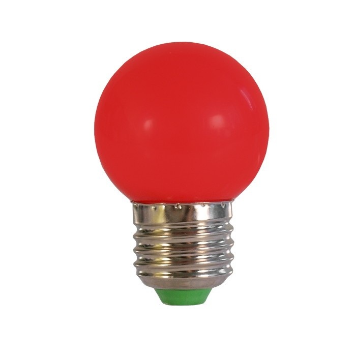 Żarówka LED ART E27, 0,5W, 30lm, czerwona