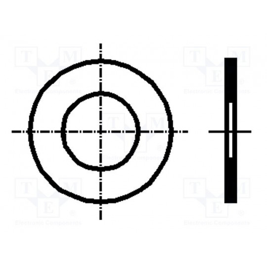 Шайба М3 - 100 шт.