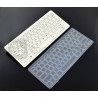 Zestaw bezprzewodowy Mini Keyboard K800C klawiatura + mysz - biała - zdjęcie 2