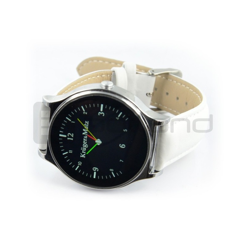 Smartwatch Kruger&Matz Style - biały - inteligetny zegarek
