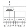 Płytka przekaźników 10A x 4 do GSM/LAN kontrolera - 5V - zdjęcie 4