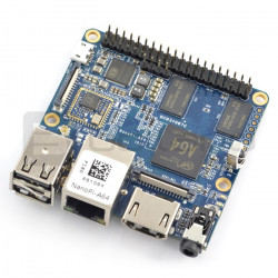 NanoPi A64 - Allwinner A64, Quad-Core 1,15GHz + 1GB RAM