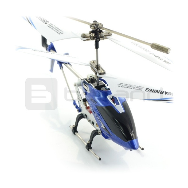 Helikopter Syma S107G Gyro 2.4GHz - zdalnie sterowany - 22cm - niebieski