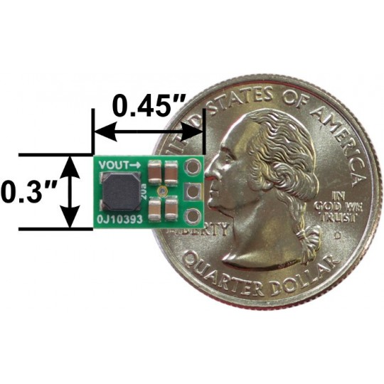 S9V11F5 - підвищувальний/знижувальний перетворювач - 5 В 1,5 А - Pololu 2836
