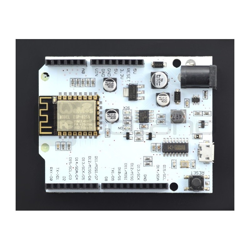 LinkNode D1 WiFi ESP8266 - zgodny z WeMos i Arduino