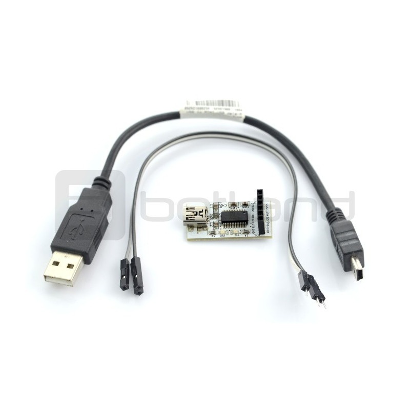 Konwerter USB-UART FT232RL dla pcDuino - gniazdo miniUSB
