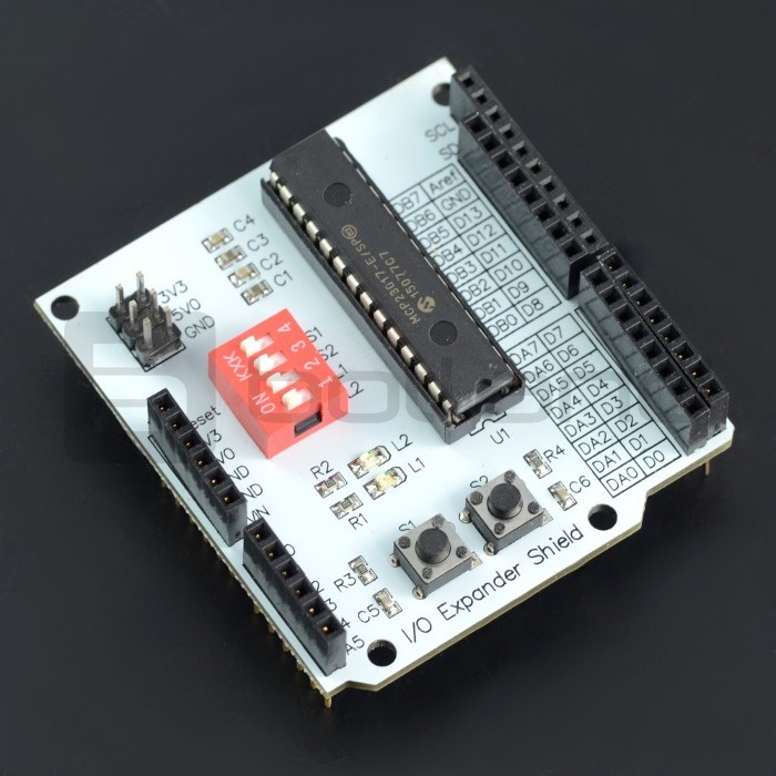 LinkSprite - I/O Expander Shield - nakłądka dla Arduino / pcDuino