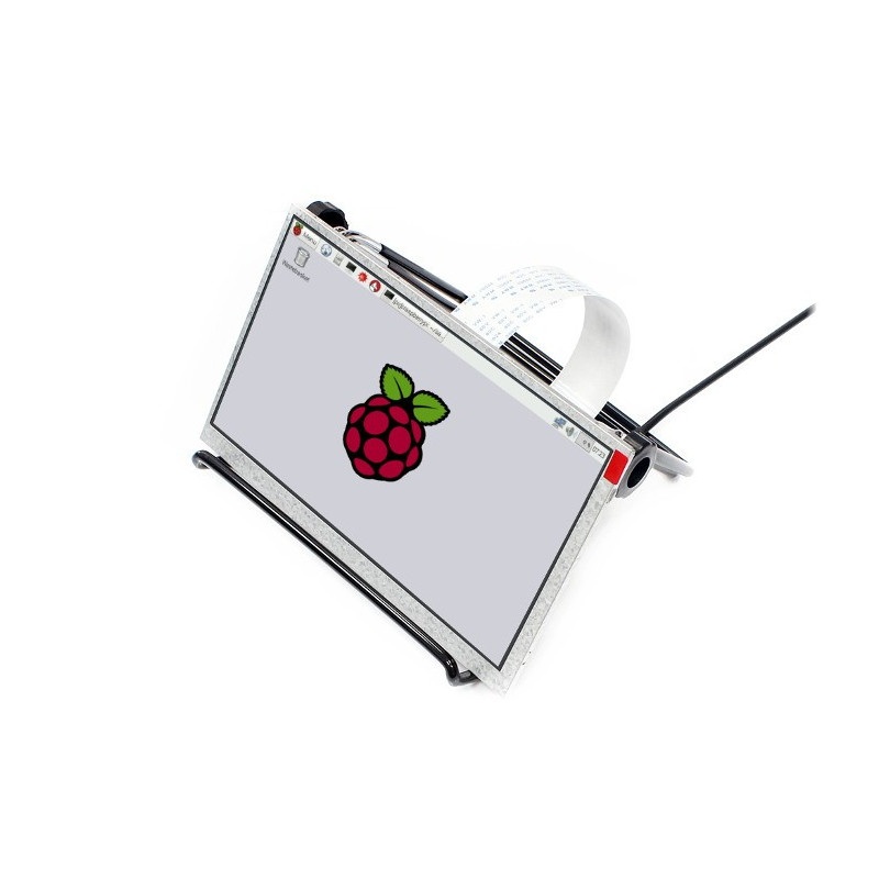 Ekran LCD IPS 7'' 1024x600px DPI dla Raspberry Pi 3/2/Zero/Zero W