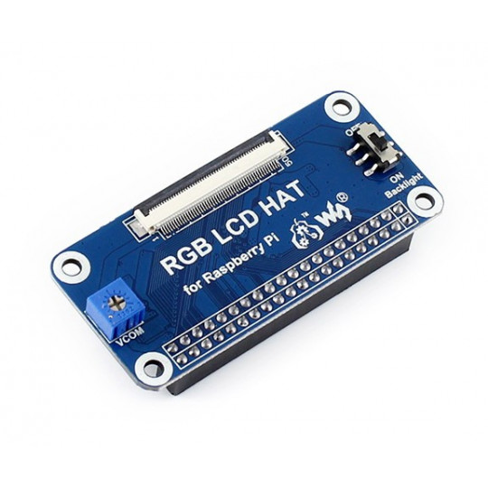 DPI екран - LCD IPS 7'' 1024x600px для Raspberry Pi - Waveshare 12885