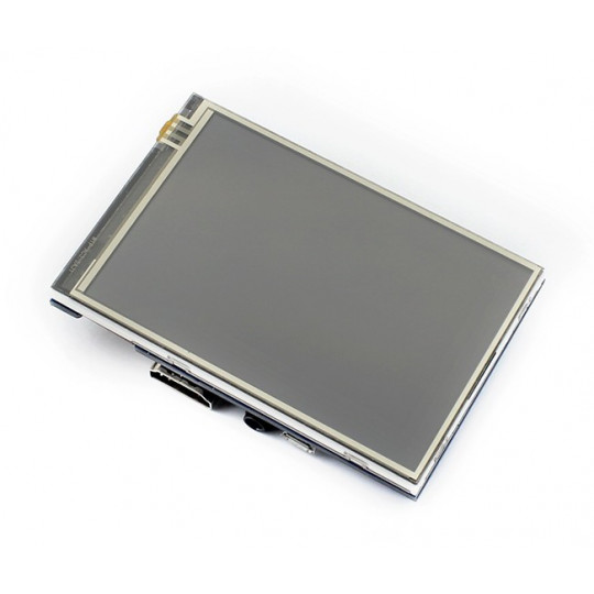 IPS LCD резистивний сенсорний екран 3.5'' 480x320px GPIO для Raspberry Pi - Waveshare 12824