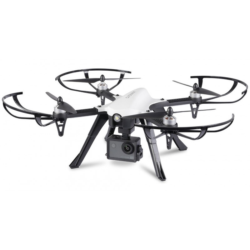 Dron quadrocopter OverMax X-Bee drone 8.0 WiFi 2.4GHz z kamerą FPV 4K - 54cm