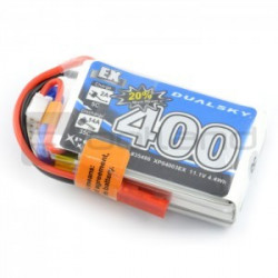 Pakiet LiPol Dualsky 400mAh 35C 3S 11.1V