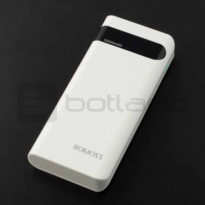 Mobilna bateria PowerBank Romos Sense 4P 10400mAh