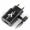 Zasilacz Extreme microUSB + USB 5V 2,1A - zdjęcie 1