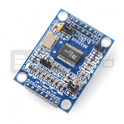 Generator sygnału sinus / prostokąt DDS AD9850 40 MHz - v2