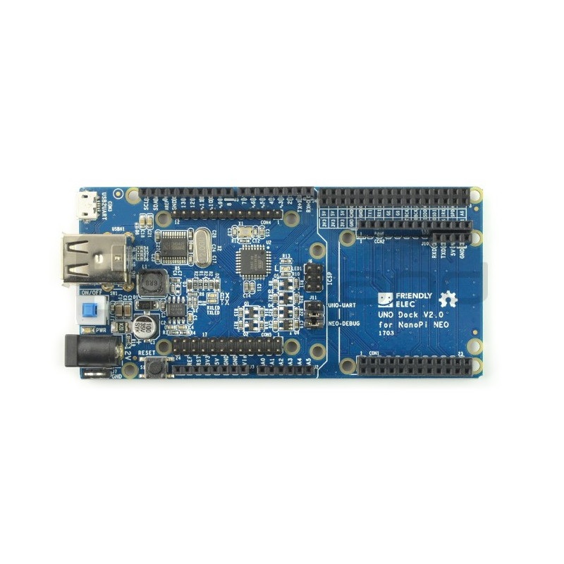 UNO Dock V2.0 - moduł Arduino dla NanoPi NEO/NEO2