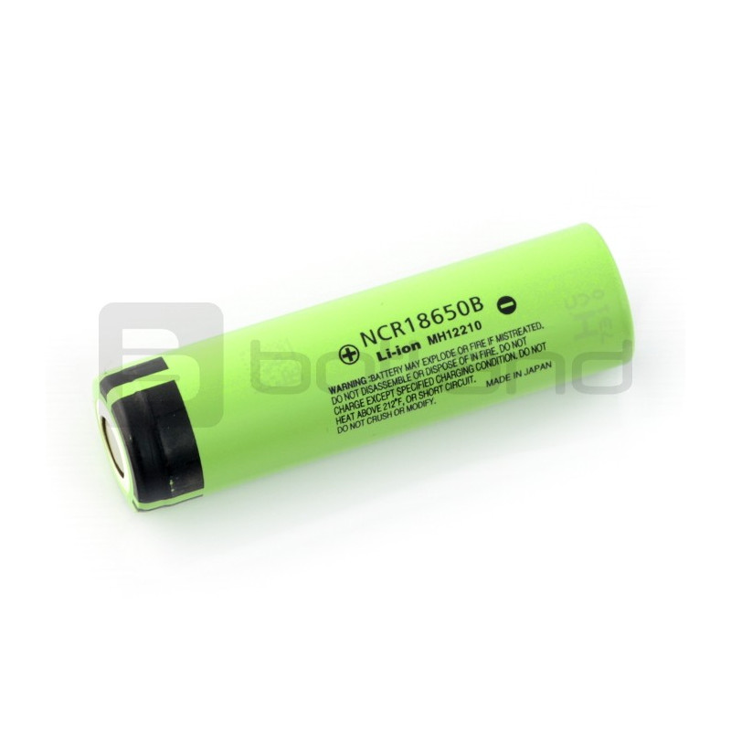 Ogniwo 18650 Li-Ion Panasonic NCR18650B 3400mAh