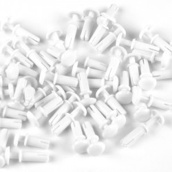 MakeBlock - nity plastikowe R4100 - białe - 50szt.