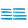 MakeBlock - średnie belki 0824 - niebieski - zestaw - zdjęcie 1