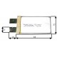 Ogniwo LiPol Dualsky 1300mAh 25C 3,7V Ogniwo LiPol Dualsky 1300mAh 25C 3,7V