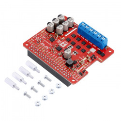 Pololu Dual G2 High-Power 18v18 - dwukanałowy sterownik silników 30V/18A - shield dla Raspberry Pi - zmontowany