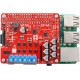 Pololu Dual G2 High-Power 18v18 - dwukanałowy sterownik silników 30V/18A - shield dla Raspberry Pi - zmontowany Pololu Dual G2 High-Power 18v18 - dwukanałowy sterownik silników 30V/18A - shield dla Raspberry Pi - zmontowany