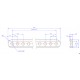 MakeBlock 60713 - belka 0412-124 - niebieski - 4szt. MakeBlock 60713 - belka 0412-124 - niebieski - 4szt.