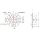 MakeBlock 61354 - dysk D72 - niebieski - 2szt. MakeBlock 61354 - dysk D72 - niebieski - 2szt.