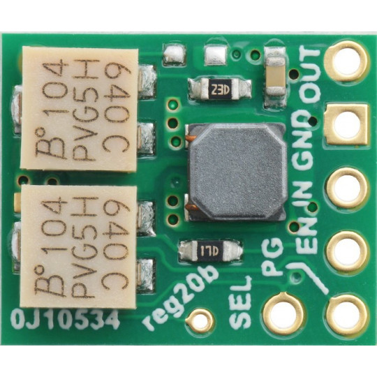 S9V11MACMA - підвищувальний/знижувальний перетворювач - 2,5-9 В 1,5 А - з функцією відключення за низької напруги - Pololu 2868