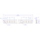 MakeBlock 60726 - belka 0412-220-L5 - niebieski - 4szt. MakeBlock 60726 - belka 0412-220-L5 - niebieski - 4szt.