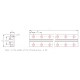 MakeBlock 60120 - belka 0824-496 - niebieski - 6szt. MakeBlock 60120 - belka 0824-496 - niebieski - 6szt.