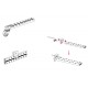 MakeBlock 62404 - wspornik P3 - niebieski - 2szt. MakeBlock 62404 - wspornik P3 - niebieski - 2szt.