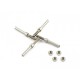 MakeBlock 85008 - wał gwintowany 4x39mm - 4szt. MakeBlock 85008 - wał gwintowany 4x39mm - 4szt.