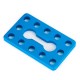 MakeBlock 61230 - płytka 0324-040 - niebieski - 2szt. MakeBlock 61230 - płytka 0324-040 - niebieski - 2szt.