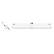 MakeBlock 85407 - wał D4x240mm - 2szt. MakeBlock 85407 - wał D4x240mm - 2szt.