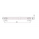 MakeBlock 85421 - wał D8x496mm - typ H MakeBlock 85421 - wał D8x496mm - typ H