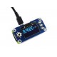 Waveshare OLED 1,3'' 128x64px SPI I2C - nakładka z wyświetlaczem dla Raspberry Pi 3/2/Zero Waveshare OLED 1,3'' 128x64px SPI I2C - nakładka z wyświetlaczem dla Raspberry Pi 3/2/Zero