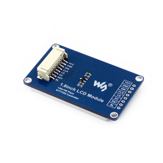 РК-дисплей TFT - кольоровий 1.8'' 128x160px SPI - Waveshare 13892