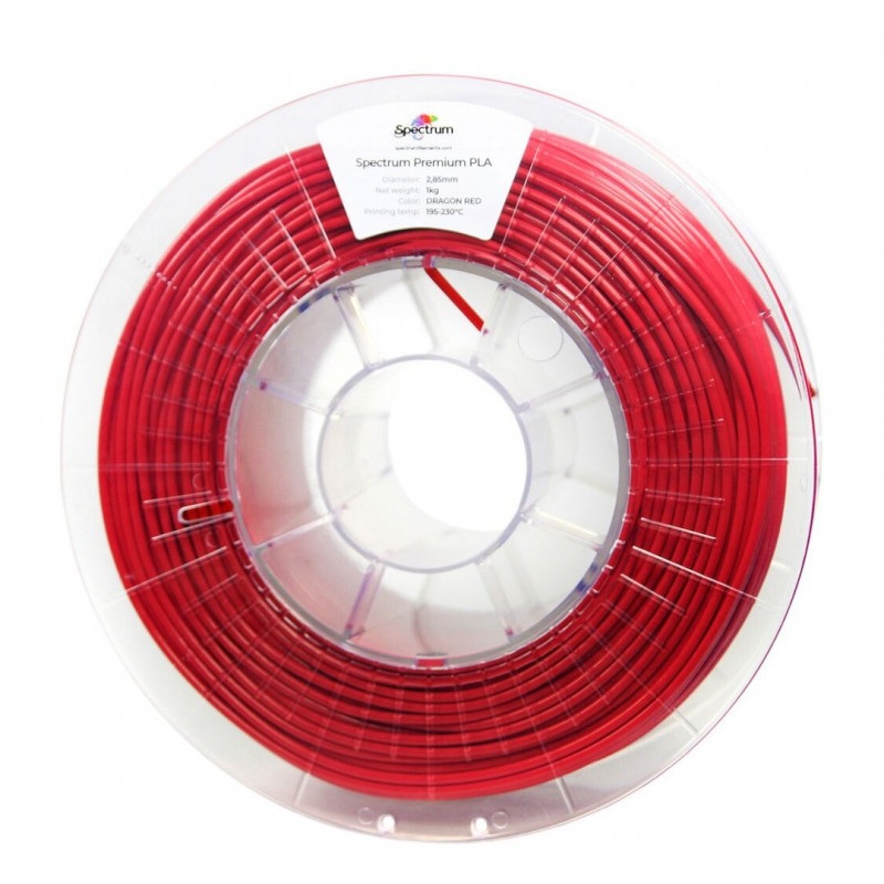 Filament Spectrum PLA 2,85mm 1kg - dragon red