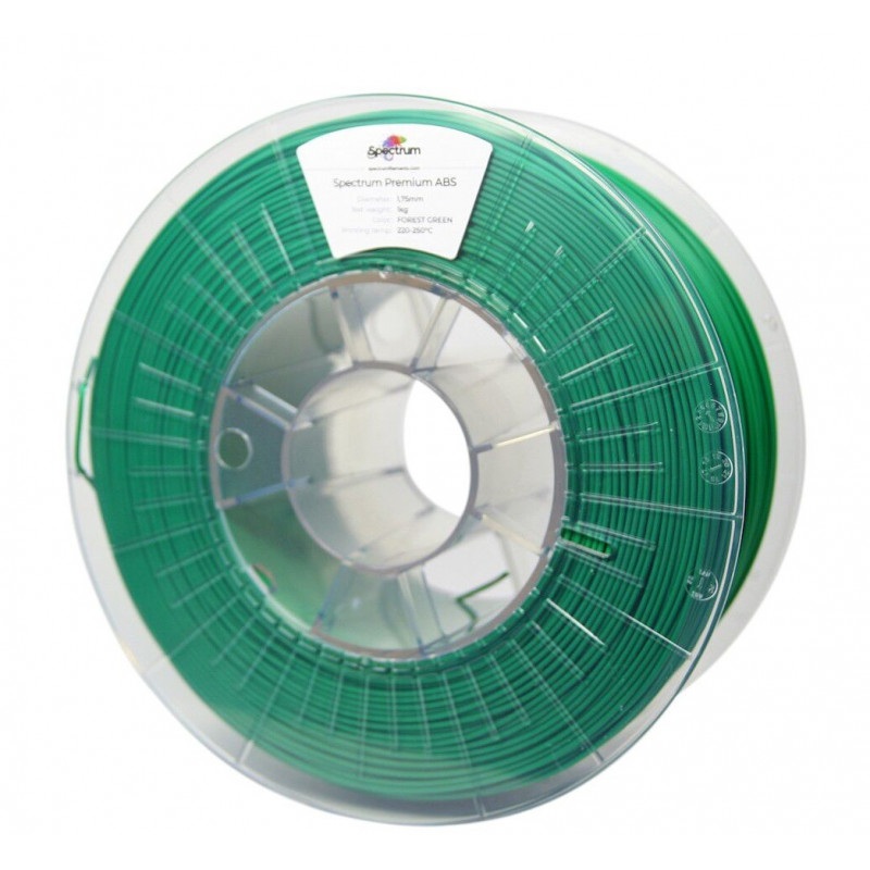 Filament Spectrum ABS 1,75mm 1kg - Forest Green