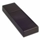 Obudowa plastikowa Kradex Z32B - 188x59x26mm czarna Obudowa plastikowa Kradex Z32B - 188x59x26mm czarna