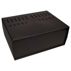 Obudowa plastikowa Kradex Z39 wentylowana - 296x218x119mm czarna