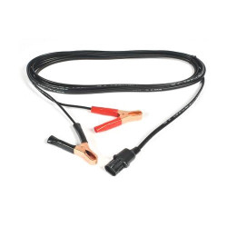 Przewód RA-8 z gniazdem panela solarnego i zaciskami akumulatora