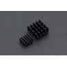 Zestaw radiatorów 3x z taśmą termoprzewodzącą - czarne - grawerowane Zestaw radiatorów 3x z taśmą termoprzewodzącą - czarne - grawerowane - zdjęcie 3